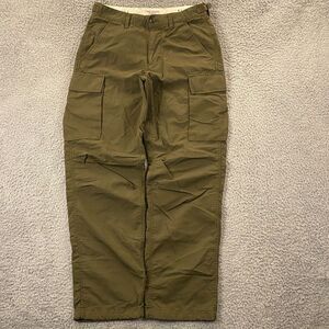 Wallace & Barnes Ripstop Brigade Cargo Pants Mens 30x32 Military Loose Baggy Y2K